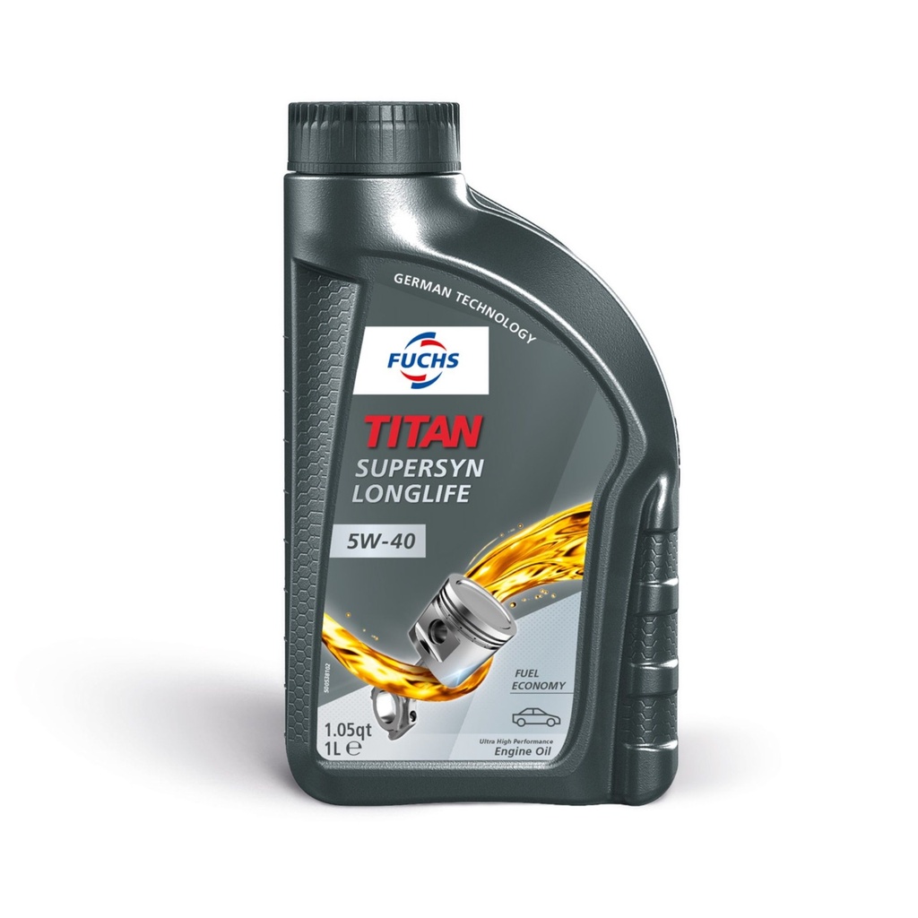 Fuchs Titan Supersyn Longlife 5W40 Synthetic Engine Oil