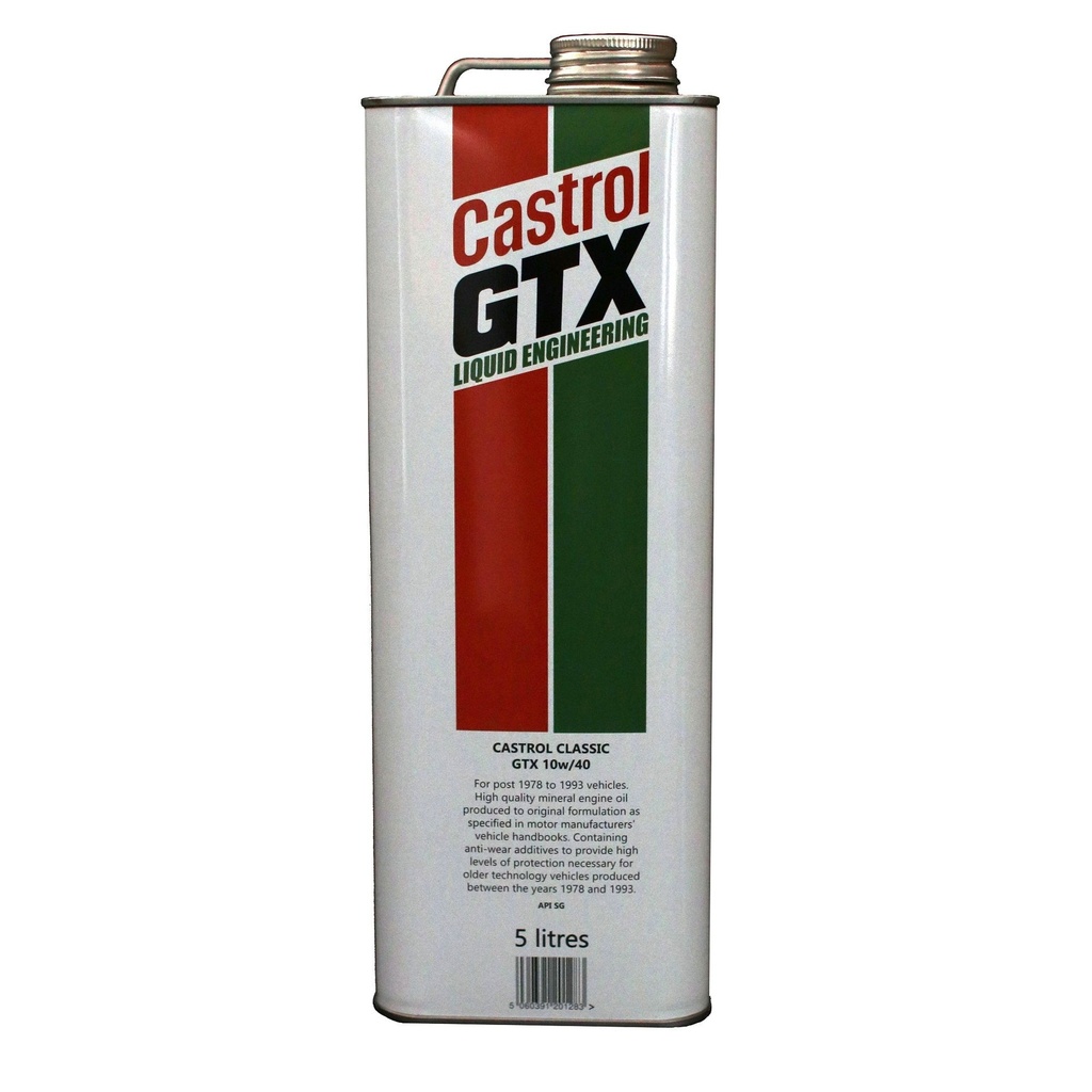 Castrol GTX Classic 10W40 Engine Oil