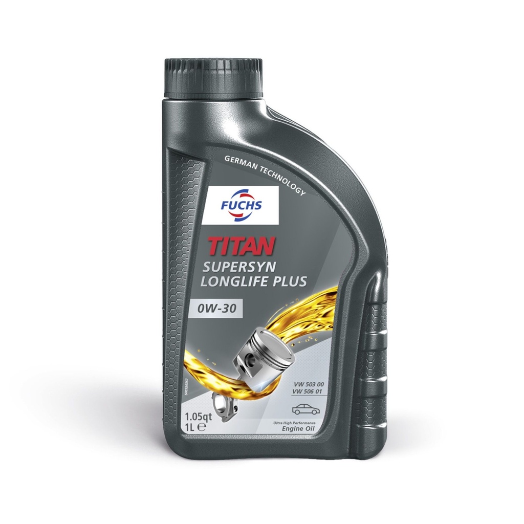 Fuchs Titan Supersyn Longlife Plus 0W30 Synthetic Engine Oil