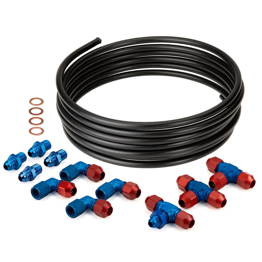Krontec AP Racing & Krontec Air Jack Aluminium Hardline Plumbing Kit