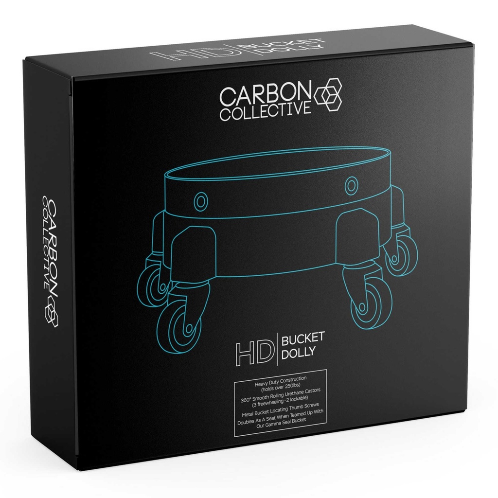 Carbon Collective Bucket Dolly – Signature Teal