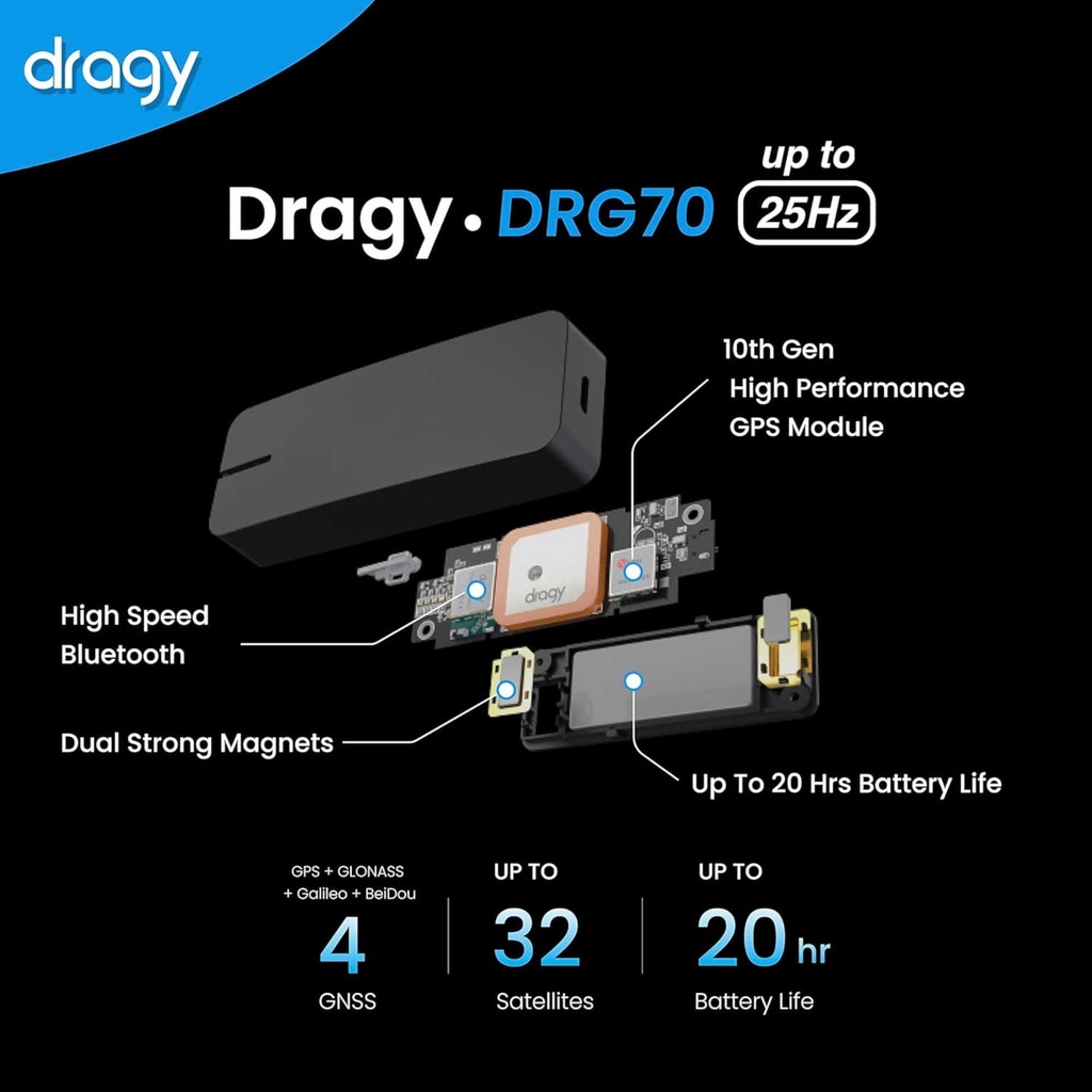 Dragy DRG70C GPS Performance Box