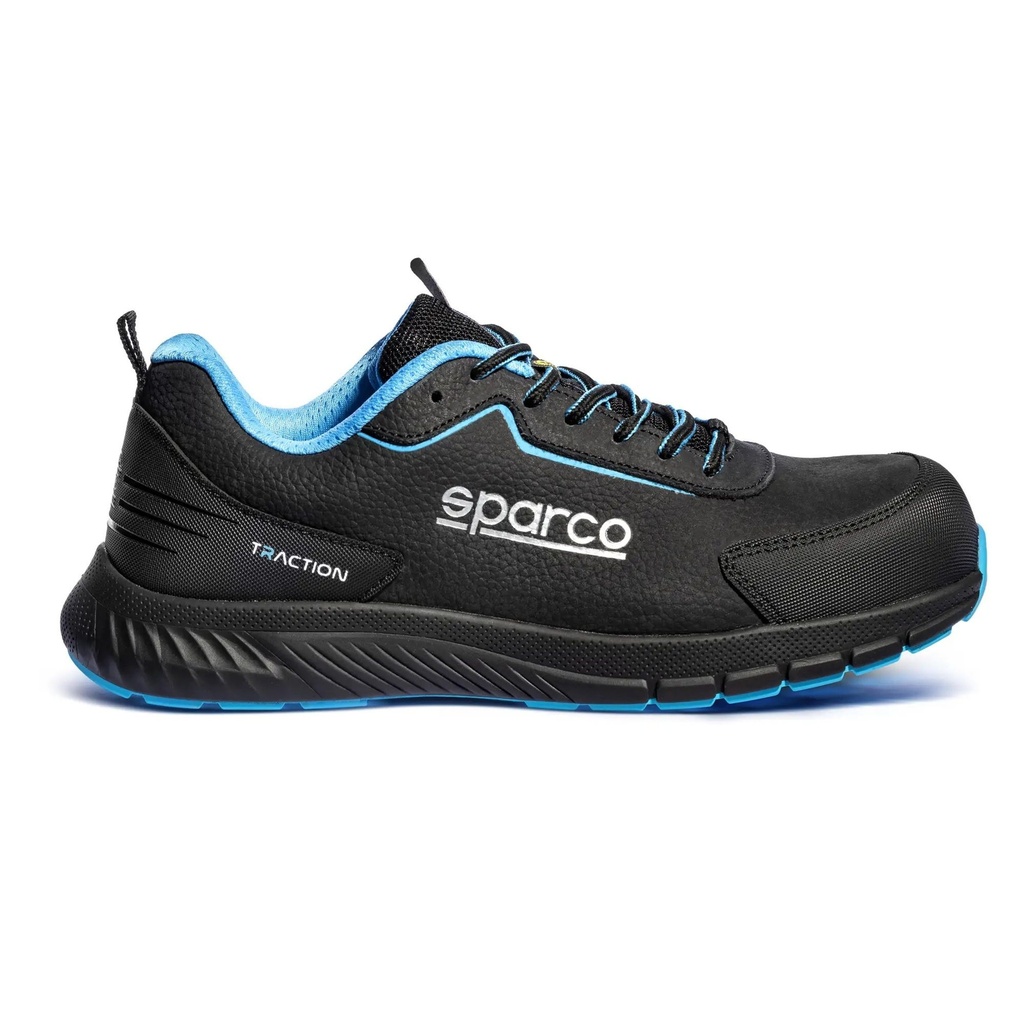 Sparco Traction Nubuck S3S ESD Safety Shoes