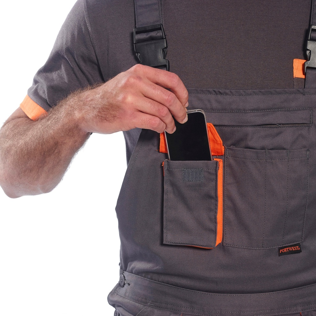 Portwest Texo Contrast Bib And Brace