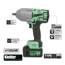 Kielder 18V Duo Impact Wrench Kit - 1/2" 1050Nm & 3/8" 340Nm