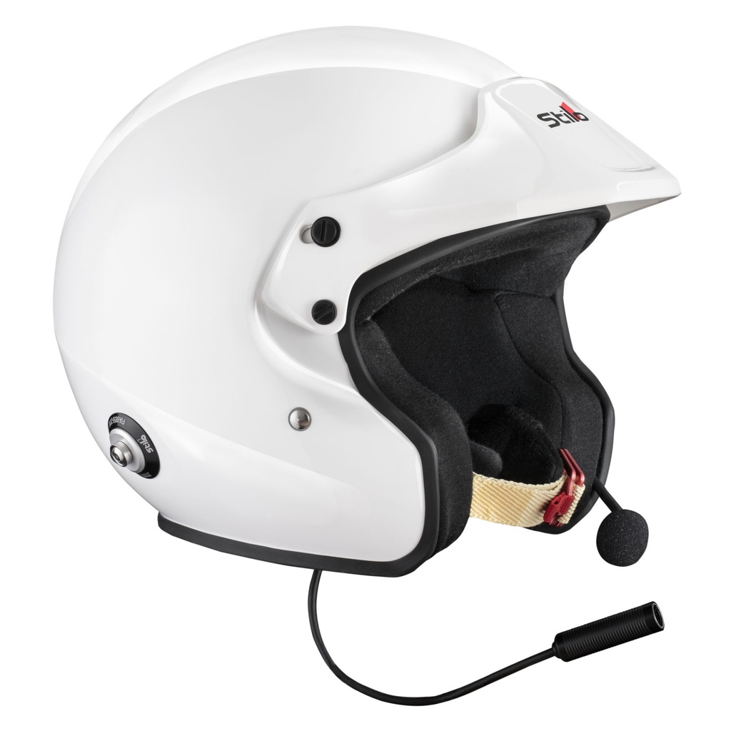 Stilo Sport Plus Rally Helmet & Stand21 Club Series FHR Device Package