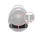 Bell Rear Spoiler For Bell HP7/RS7/HP5/GT5/KC7 Helmets In Clear