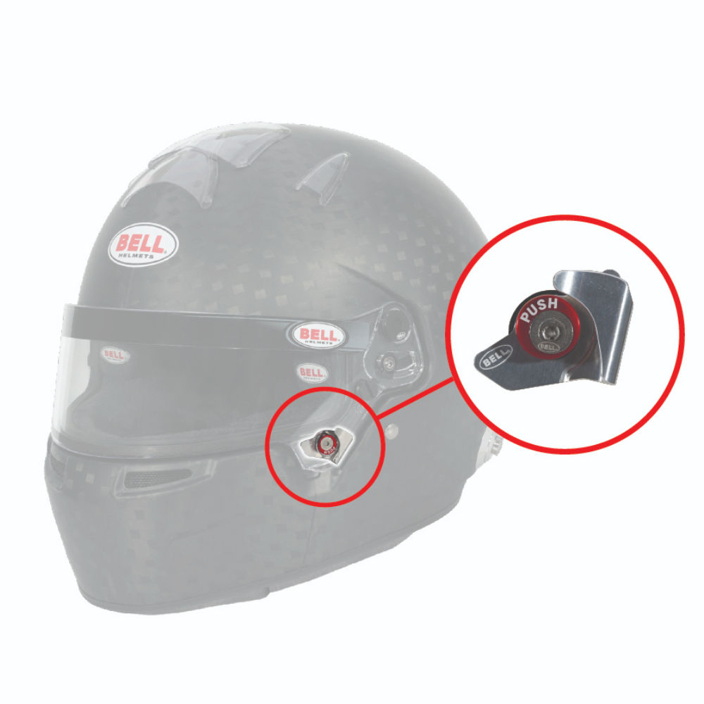 Bell Smartlock Visor Locking Mechanism