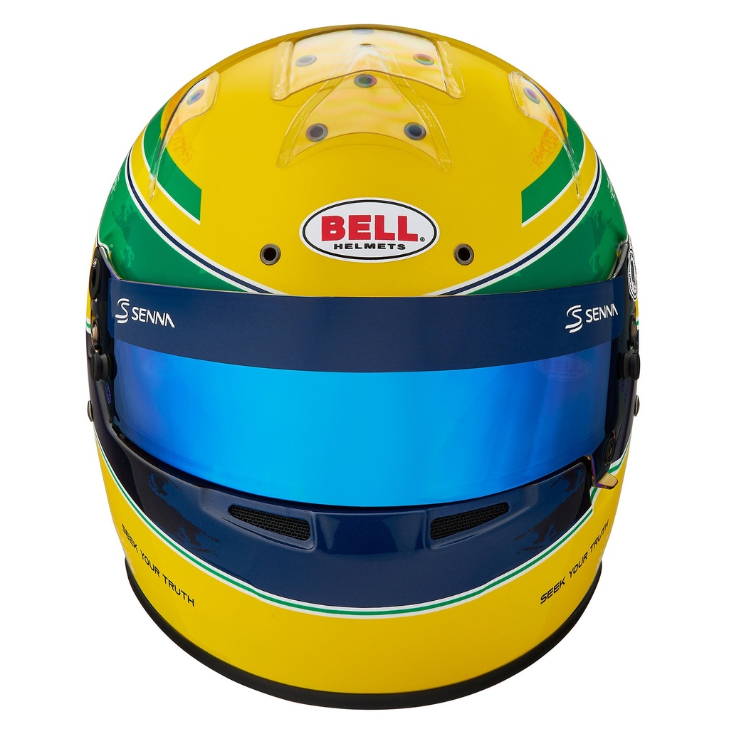 Bell KC7-CMR Kart Helmet - Ayrton Senna