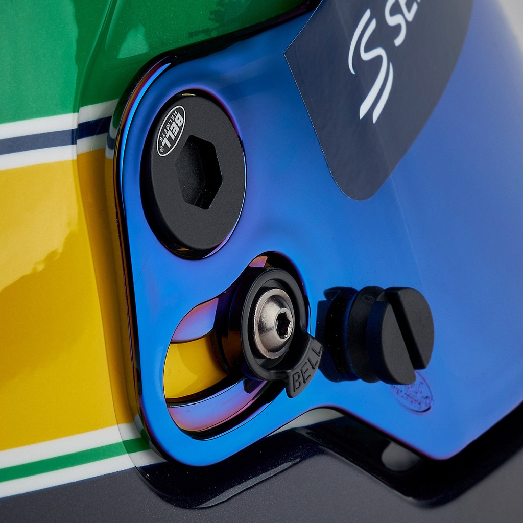 Bell KC7-CMR Kart Helmet - Ayrton Senna