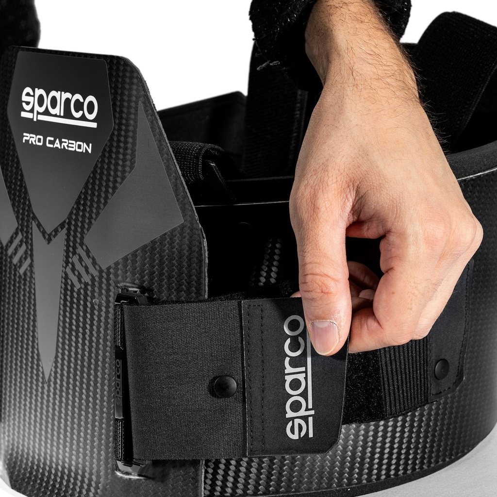 Sparco Pro Carbon Kart Rib Protector