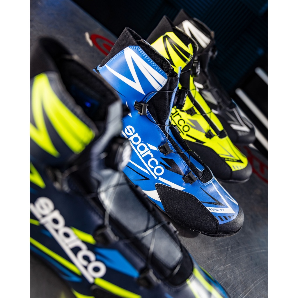 Sparco K-Rapid Kart Boots - Rotor Closure