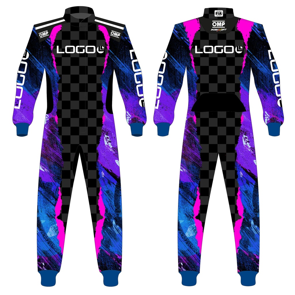 OMP KS-X Art Custom Design Kart Suit