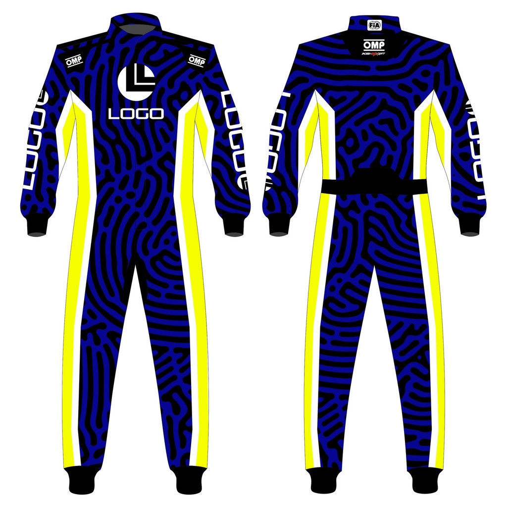 OMP KS-2X Art Custom Design Kart Suit