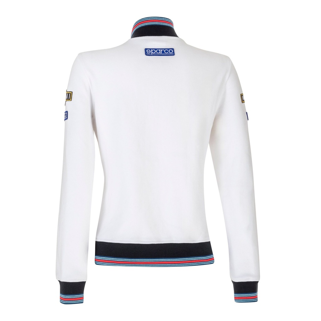 Sparco Martin Racing Womens Full Zip Sweatshirt