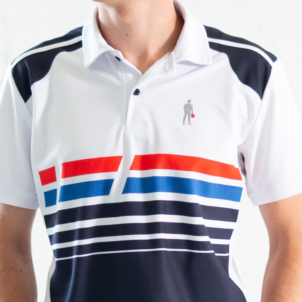 OMP Racing Spirit Sublimated Tecno Pique Polo Shirt
