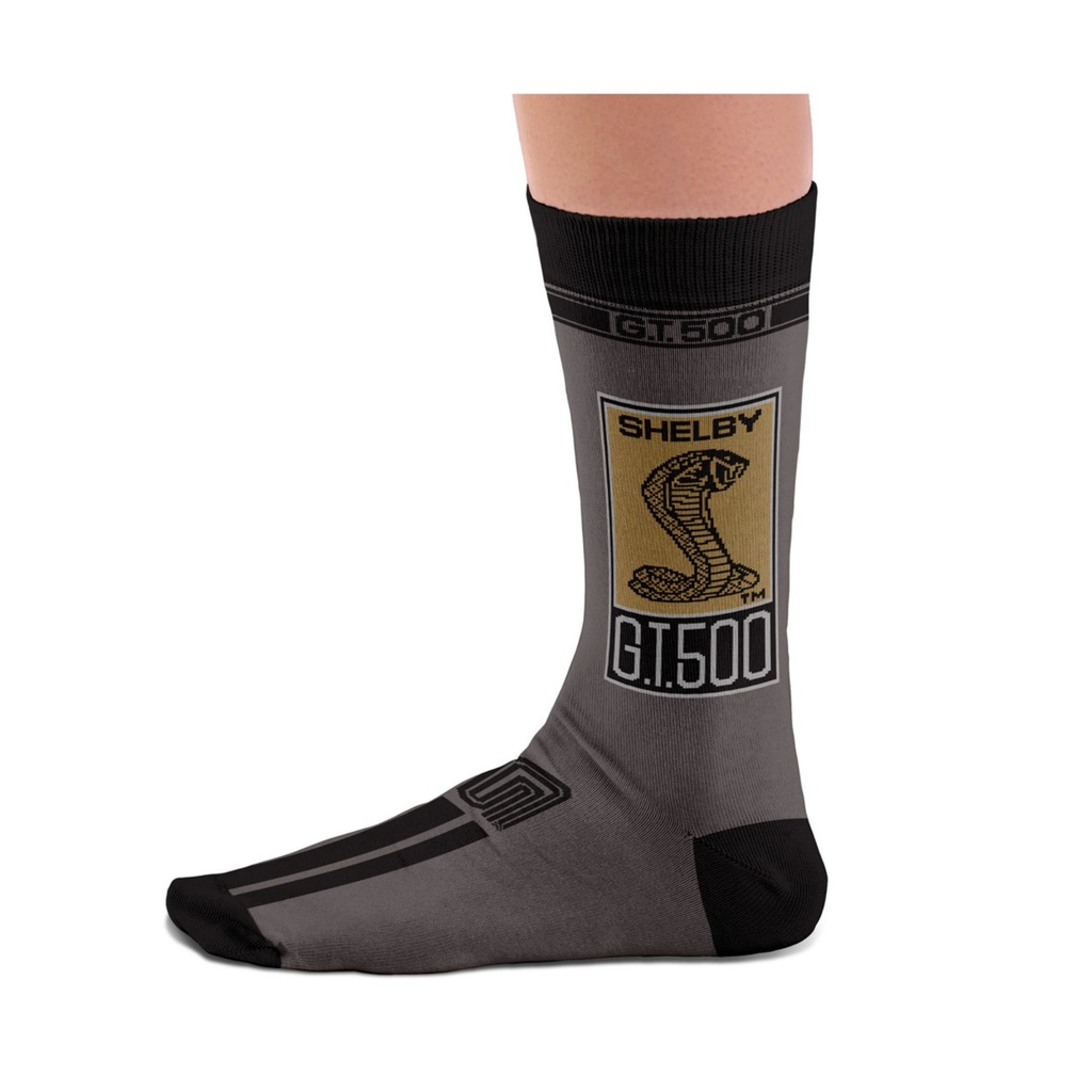 Heel Tread Automotive Icons Socks - Shelby Mustang GT 500