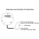 Holley Easy Level Universal Floatless Fuel Level Sender