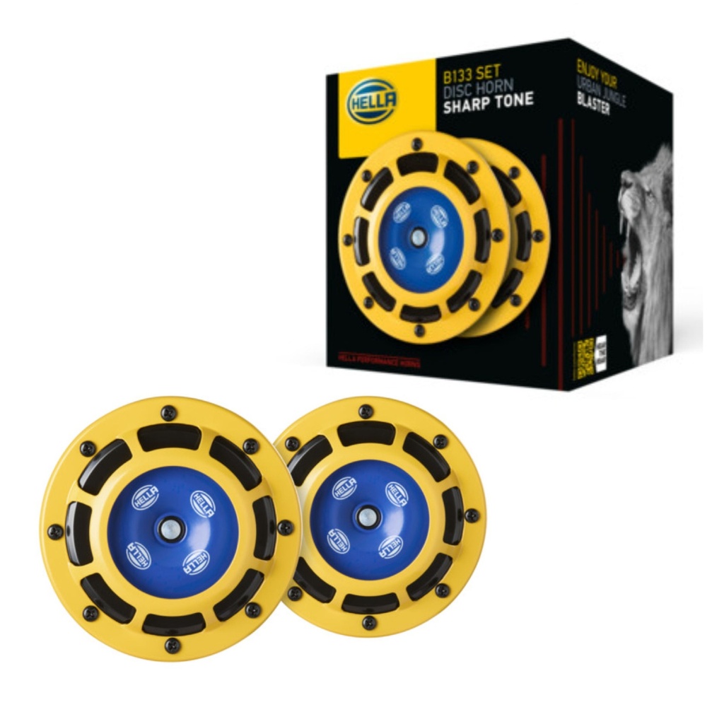 Hella B133 Sharp Tone Disc Horn Set