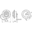 Hella Heavy Duty 24V Horn DL50