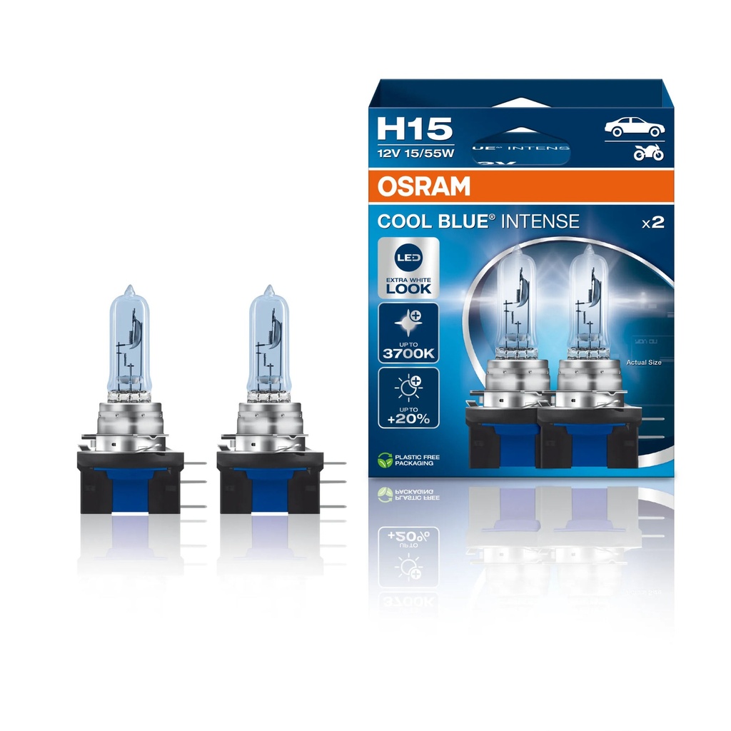 Osram Cool Blue Intense Headlight Bulbs (Pair)