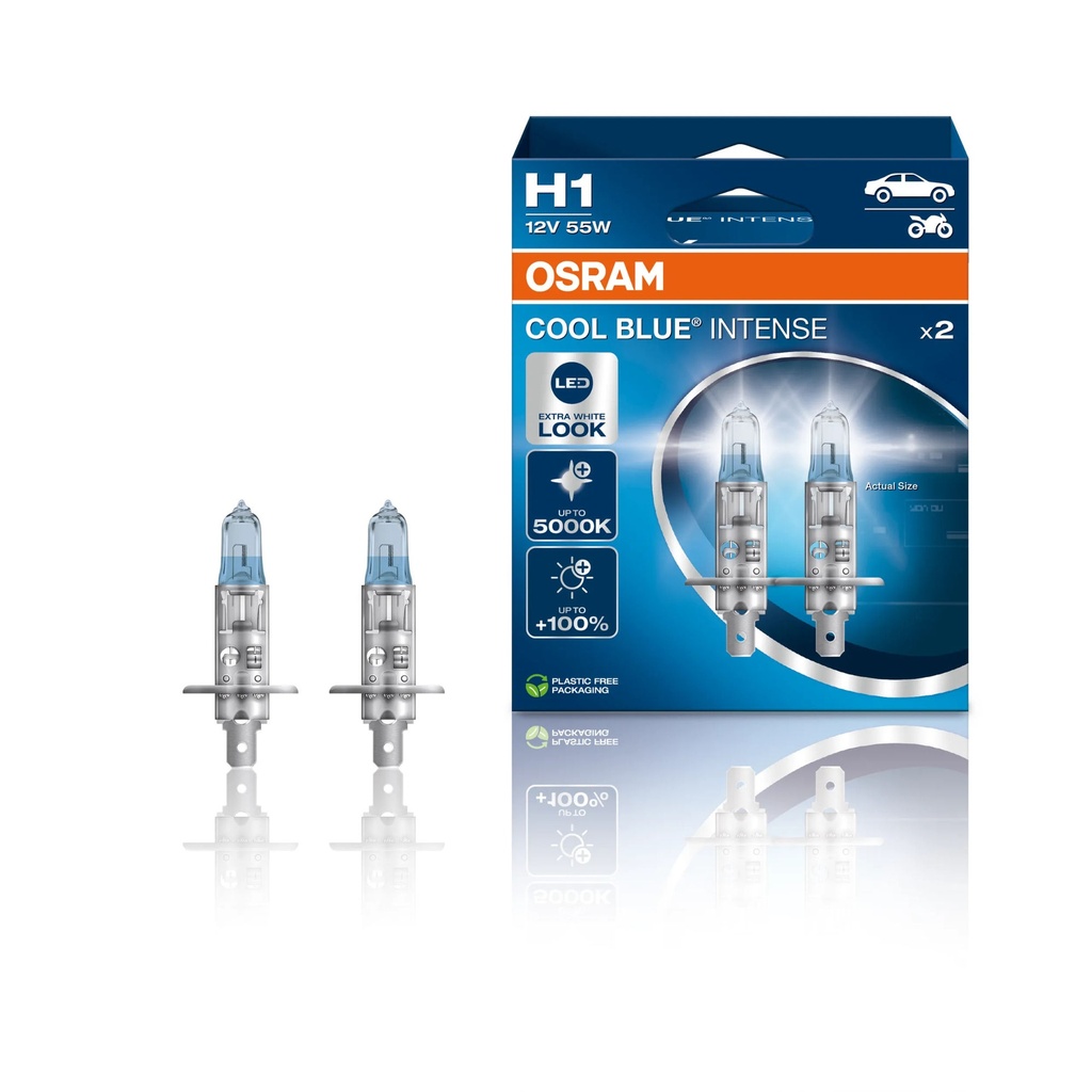 Osram Cool Blue Intense Headlight Bulbs (Pair)