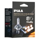 PIAA 80/80W Performance H4 Bulbs (Pair)