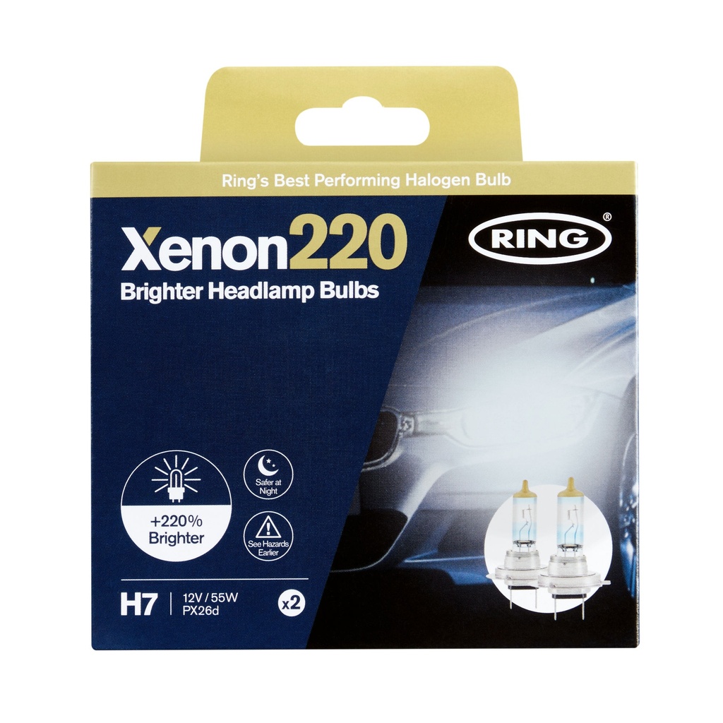 Ring Xenon220 Headlight Bulbs (Pair)