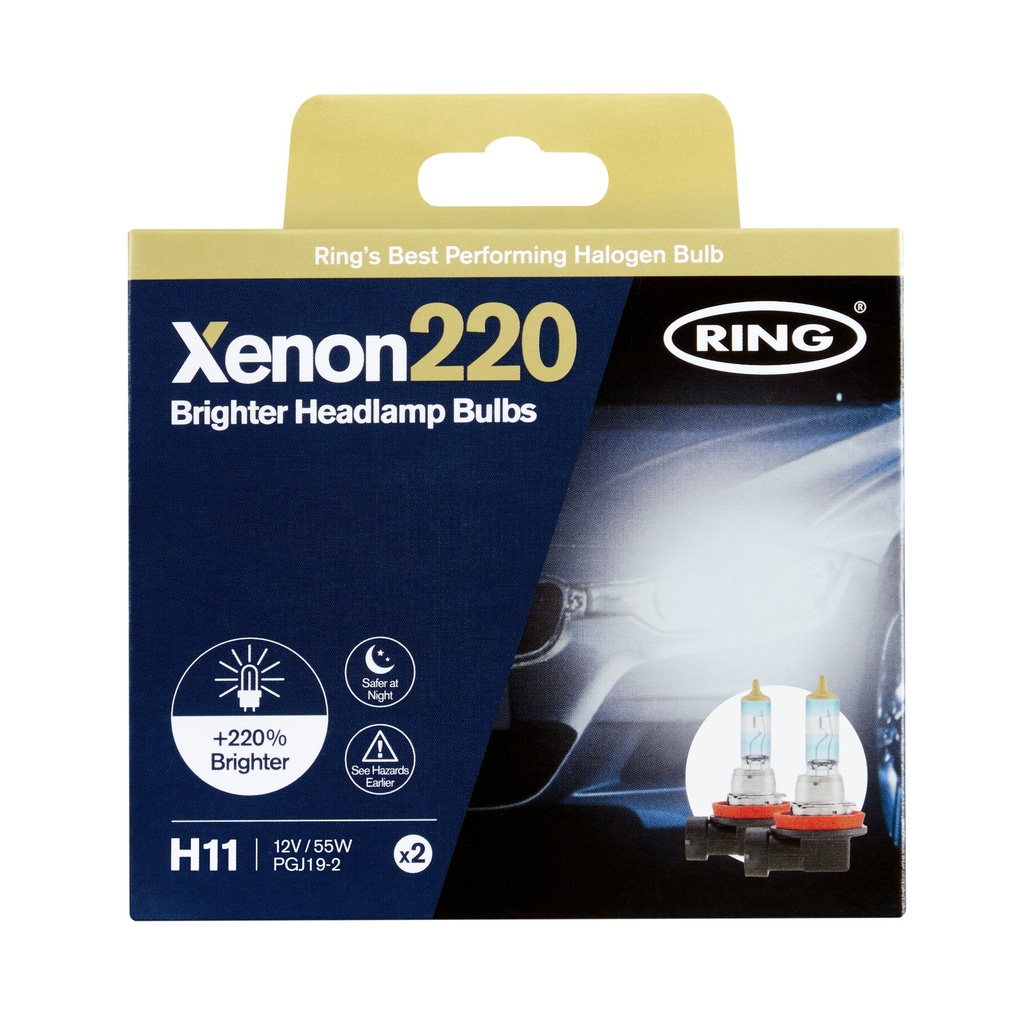 Ring Xenon220 Headlight Bulbs (Pair)