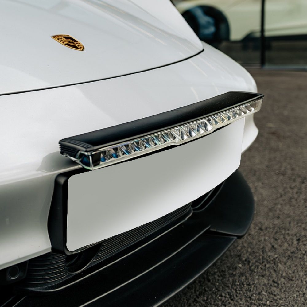 Lazer Lamps Number Plate Mount For Glide Light Bar