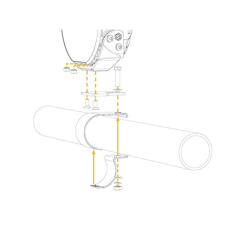 Lazer Lamps Flat Transfer Plate For Sentinel Lights