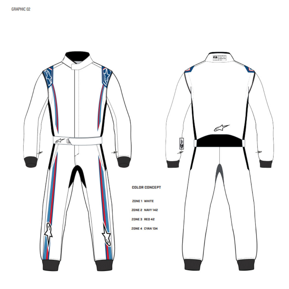 Alpinestars TechVision V3 Custom Design Race Suit