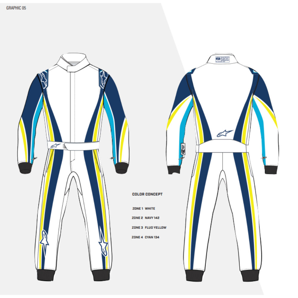 Alpinestars TechVision V3 Custom Design Race Suit
