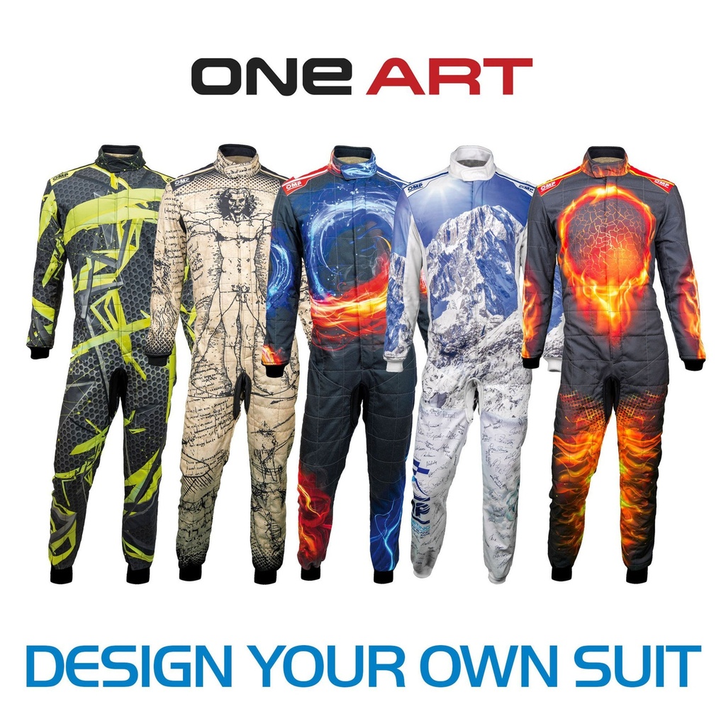 OMP One Art Custom Design Race Suit