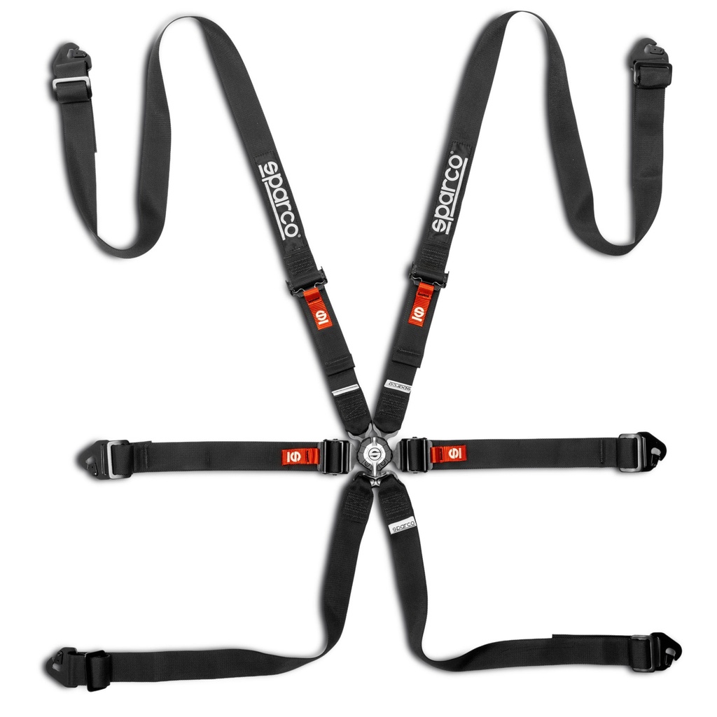 Sparco Competition H-2 PD 6 Point Harness