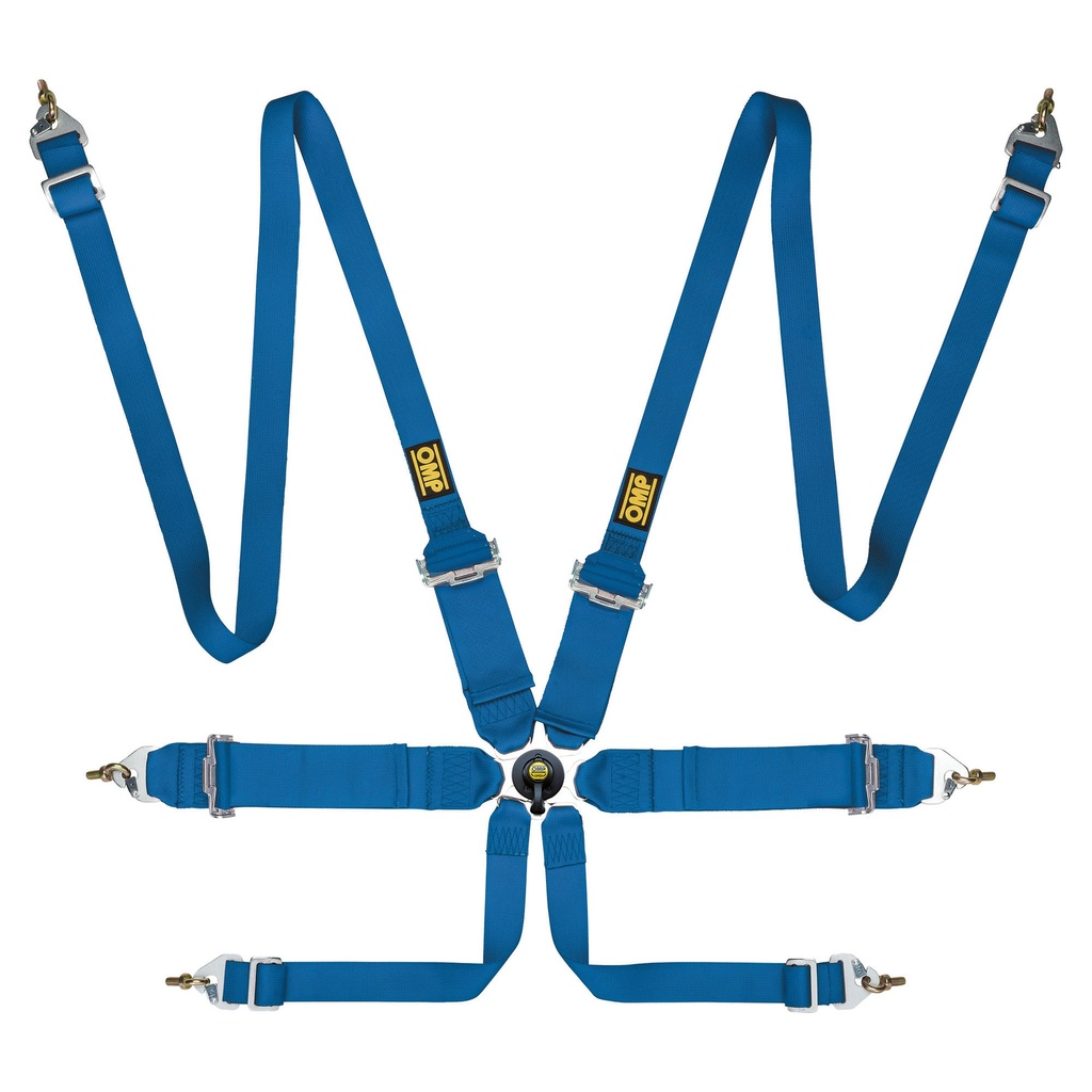 OMP First 3"+2" Saloon 6 Point Harness