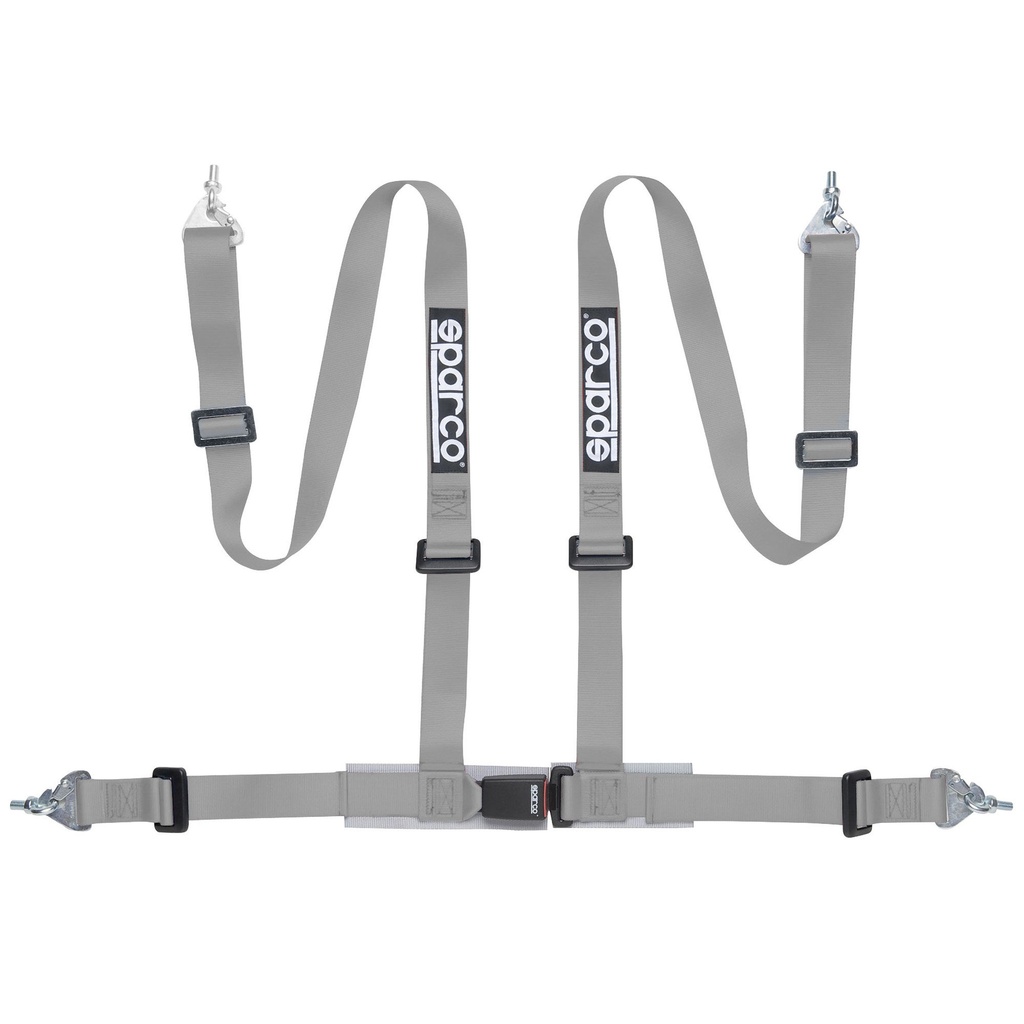 Sparco Club H-4M 4 Point Harness - Clip In
