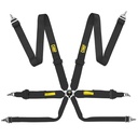 OMP Tecnica 3" Saloon 6 Point Harness