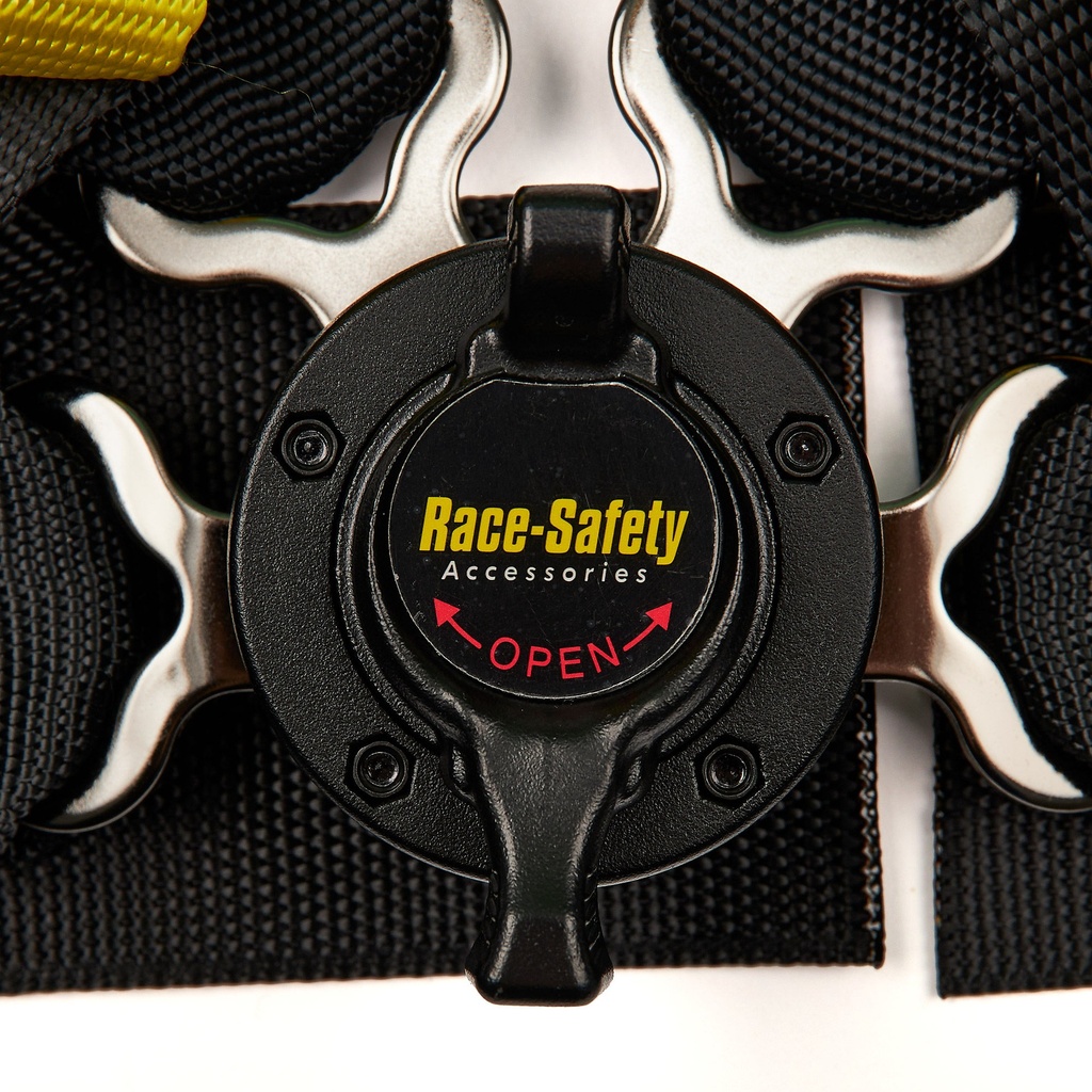 Race Safety Accessories Pro 6 Point Single Seater Harness