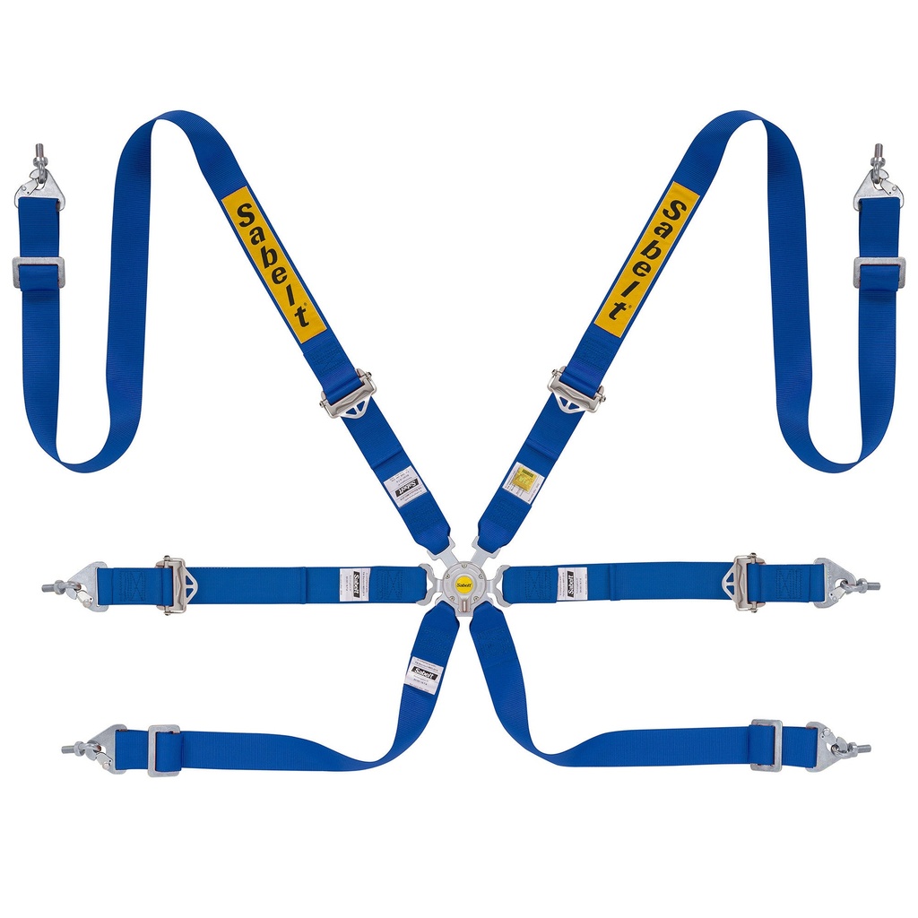 Sabelt Silver Saloon / Rally 6 Point Harness
