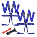 TRS Magnum 6 Point Harness Rally Pack With FREE Safety Hammer