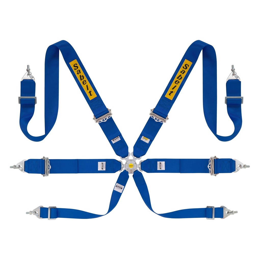 Sabelt Silver Race / Rally 3x3 6 Point Harness