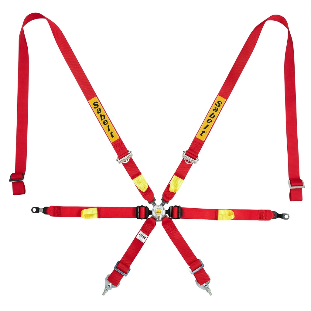 Sabelt Ultralight Porsche 997 6 Point Endurance Harness