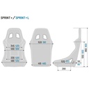 Sparco Sprint + Steel Frame Seat