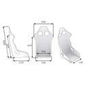 OMP TRS-E Steel Frame Seat