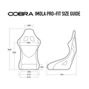 Cobra Imola Pro-Fit Fibreglass Seat