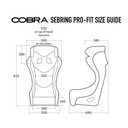 Cobra Sebring Pro-Fit Fibreglass Seat