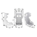 OMP HTE Evo Off Road Fibreglass Seat