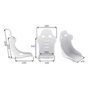 OMP RT Fibreglass Seat