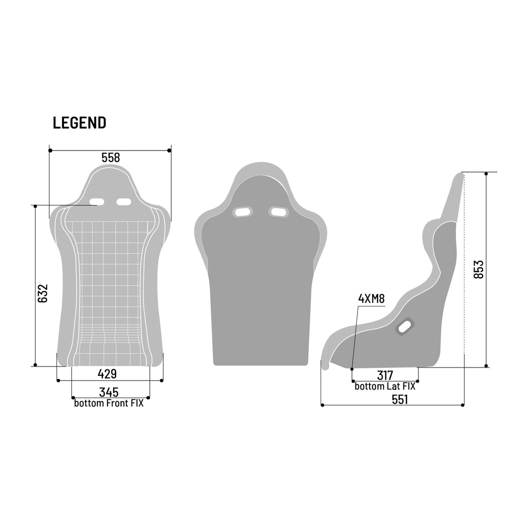 Sparco Legend Carbon Kevlar Seat